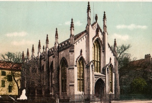 French Huguenot Church postcard
